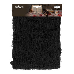 Halloween čierna látka